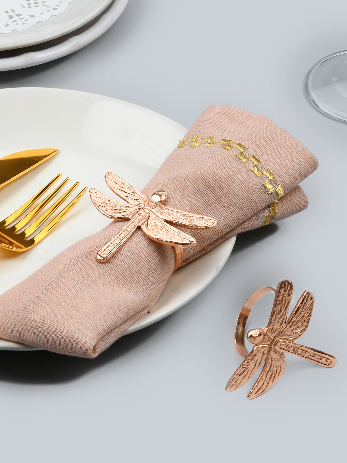 Dragon Fly - Rose Gold