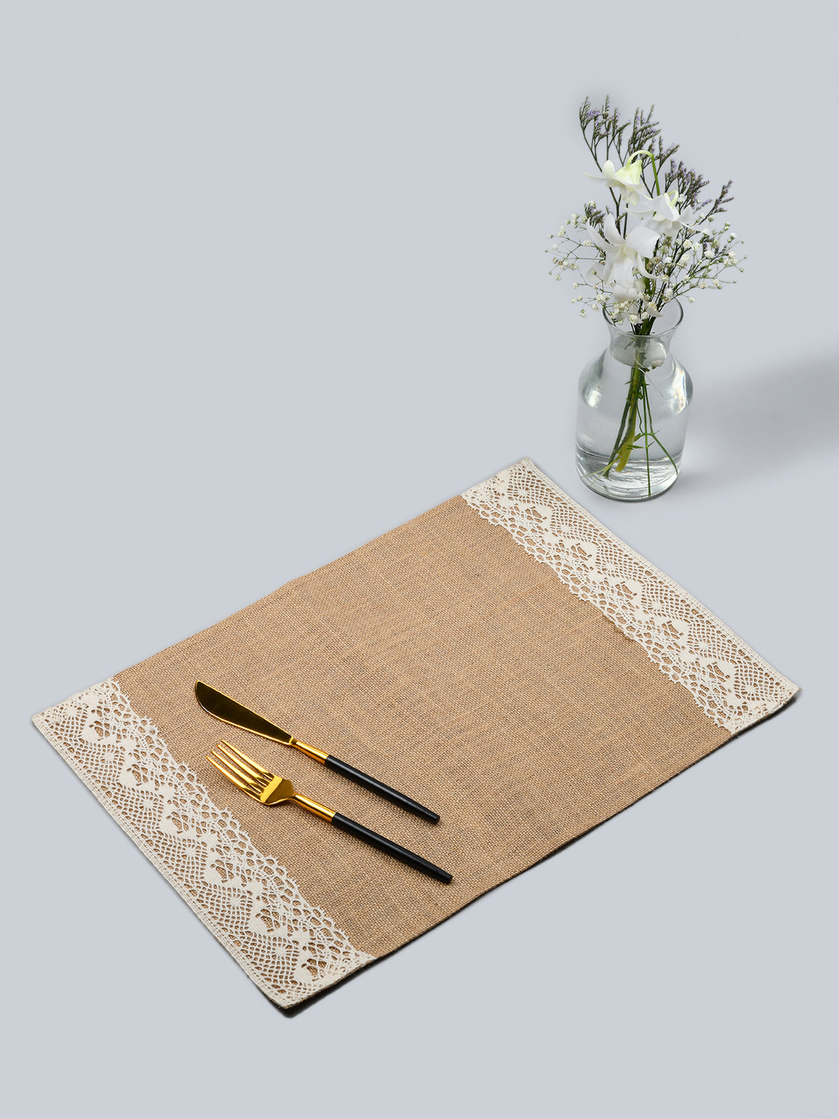 Oman | Jute Lace Collection - Natural