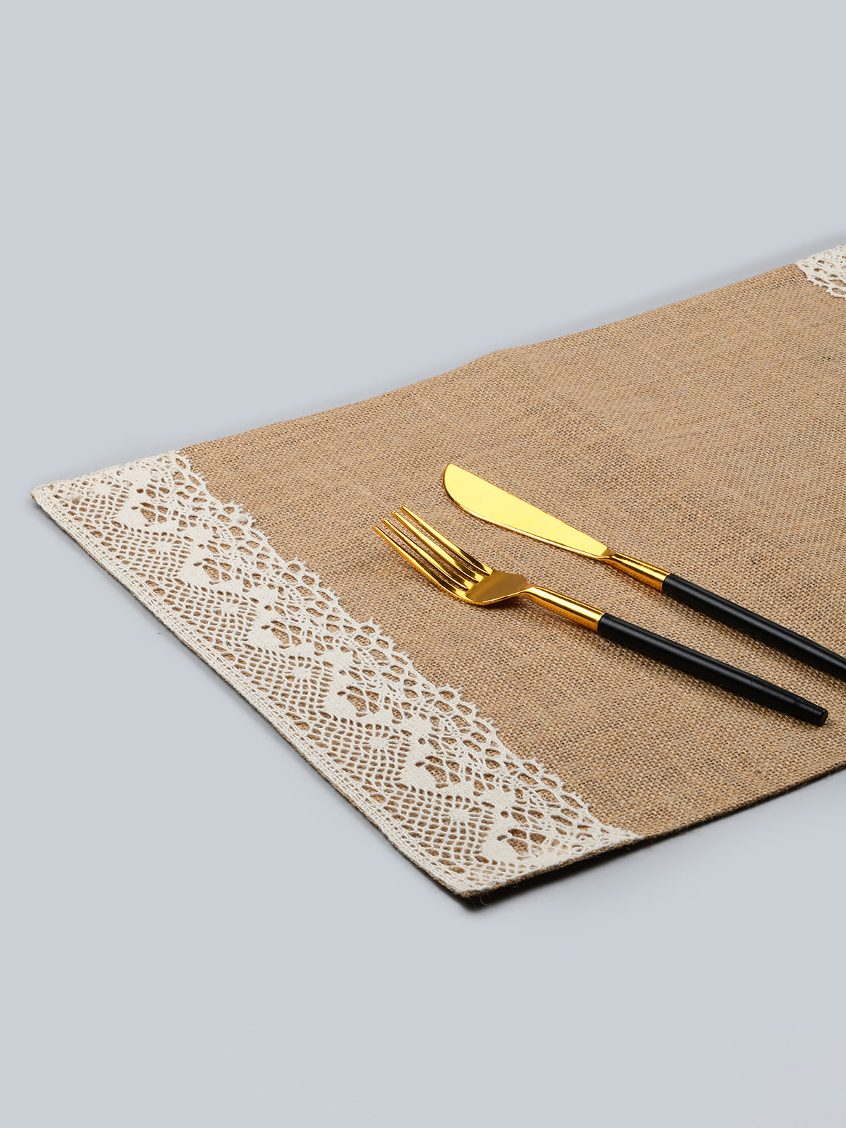 Oman | Jute Lace Collection - Natural