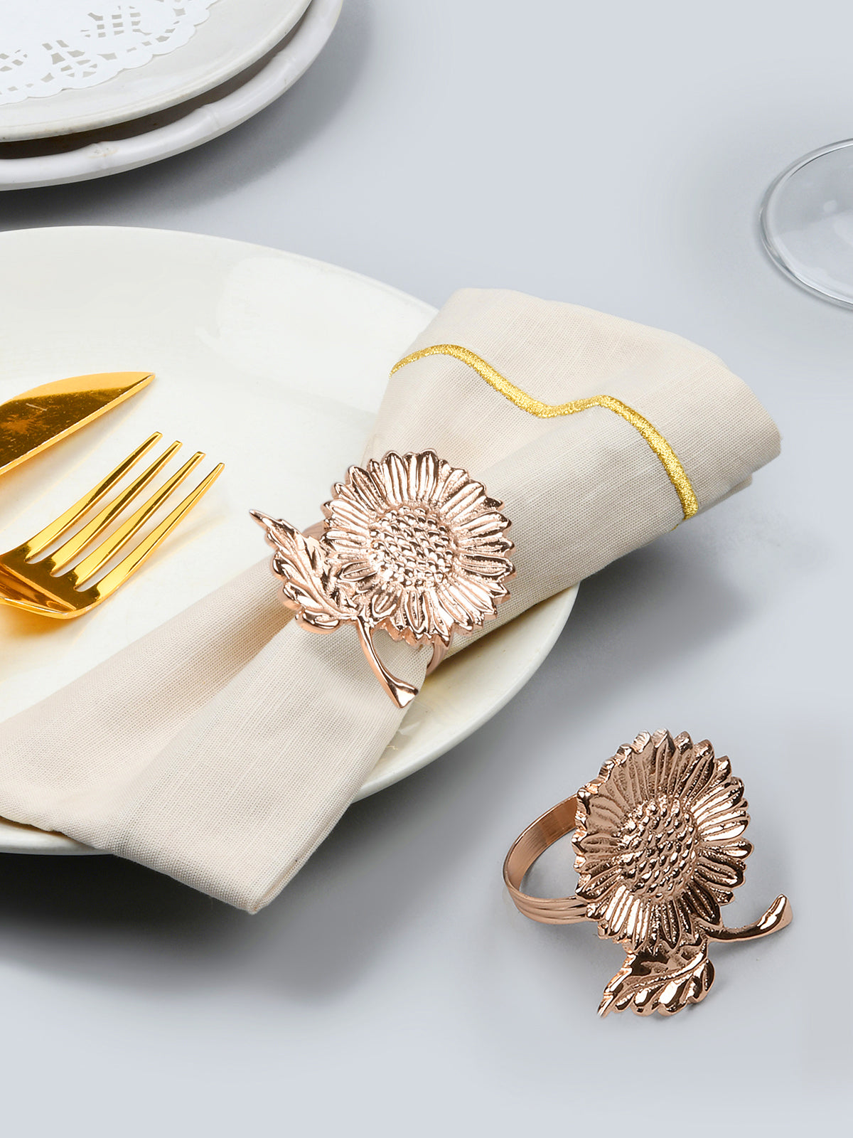 Sunflower - Rose Gold