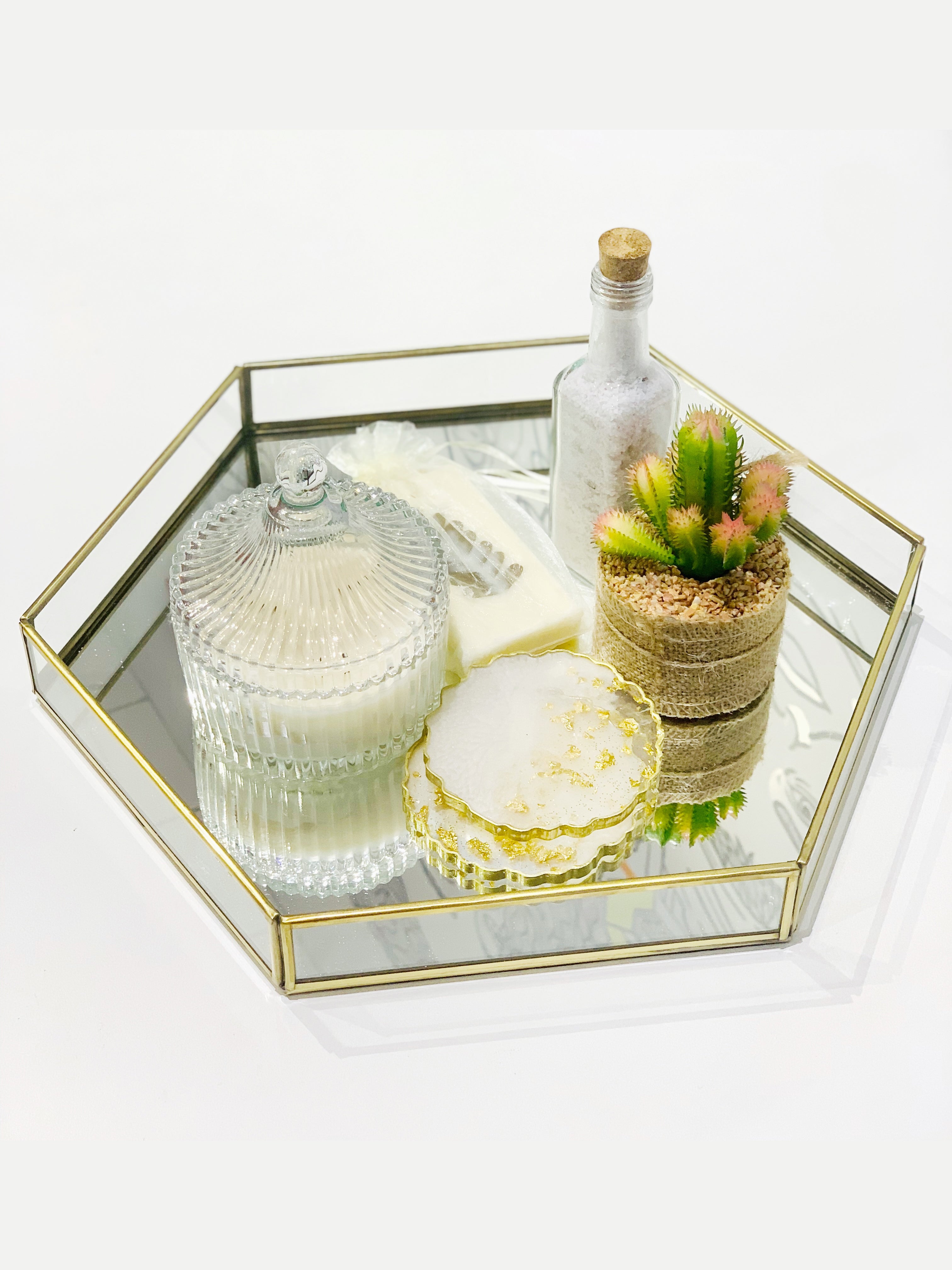 Hexogon Tray